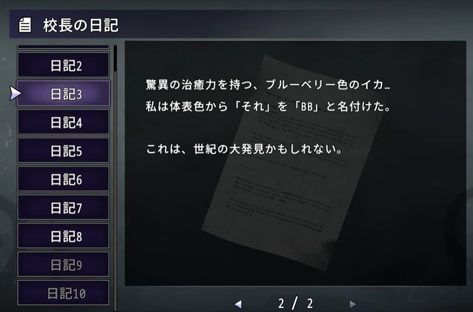 校長の日記